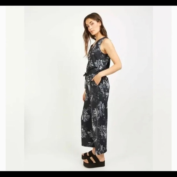 Figs Pants - Fig Floral Jumpsuit